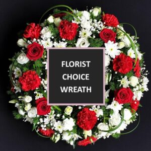 Funeral Wreath, Florist Choice Funeral Wreath by Anastasia Florists.