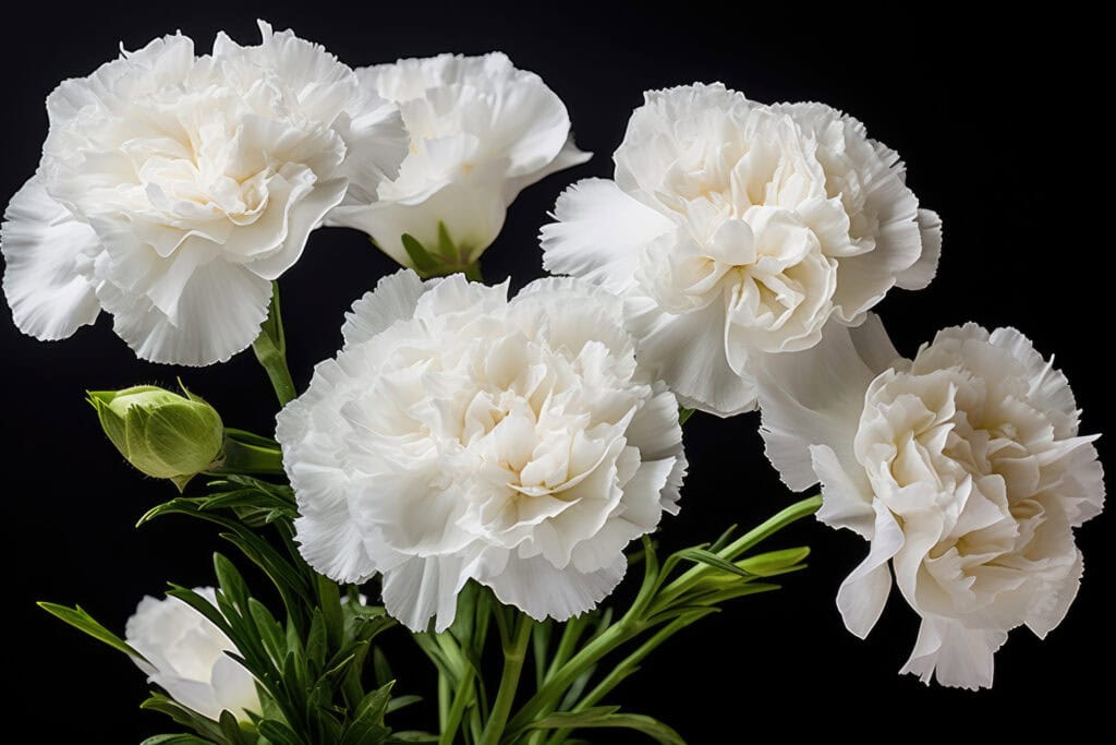 Carnations Sympathy Flowers