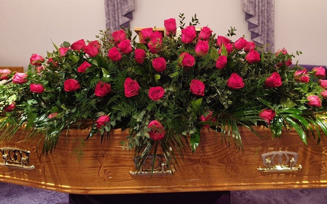 Funeral Coffin Spray 7