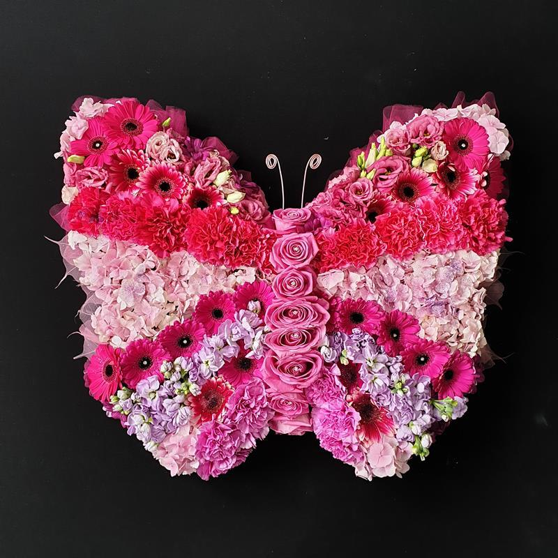 Funeral Butterfly 1 Aberdeen Funeral Florists | Funeral Flower Butterfly