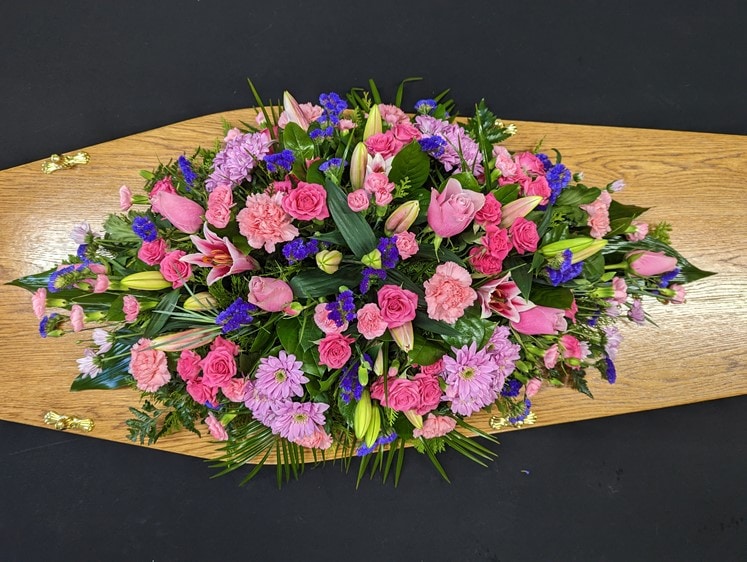 Funeral Coffin Package Spray Funeral Coffin Package