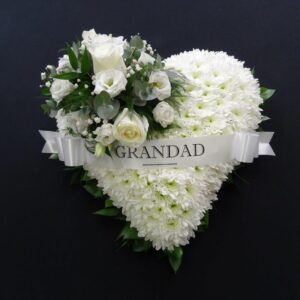 Funeral Heart | Funeral Flowers | Florist Aberdeen