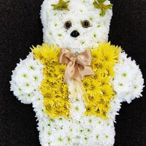 Aberdeen Funeral Florists | Funeral Flower Teddy Bear