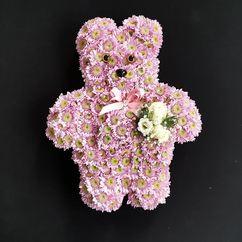 Funeral Teddy Bear 3 Aberdeen Funeral Florists | Funeral Flower Teddy Bear