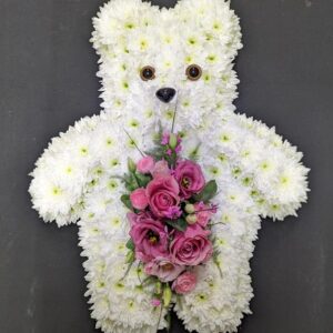Aberdeen Funeral Florists | Funeral Flower Teddy Bear