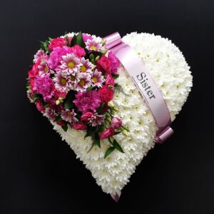 Aberdeen Funeral Florists | Funeral Flower Heart