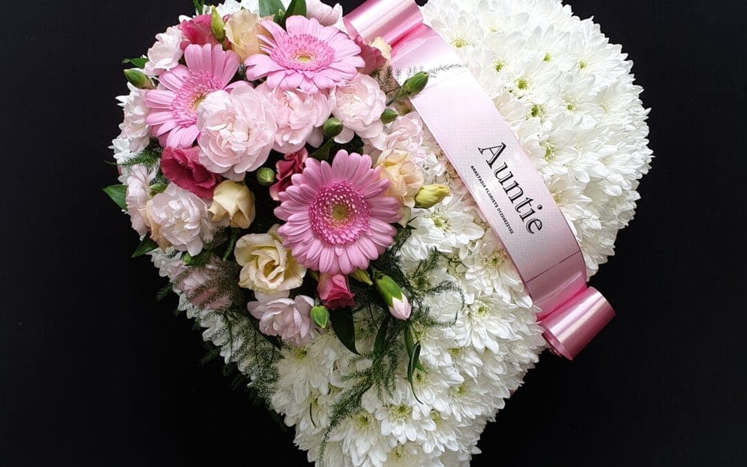 Funeral Flower Heart 22