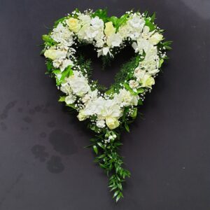 Funeral Heart | Funeral Flowers | Florist Aberdeen