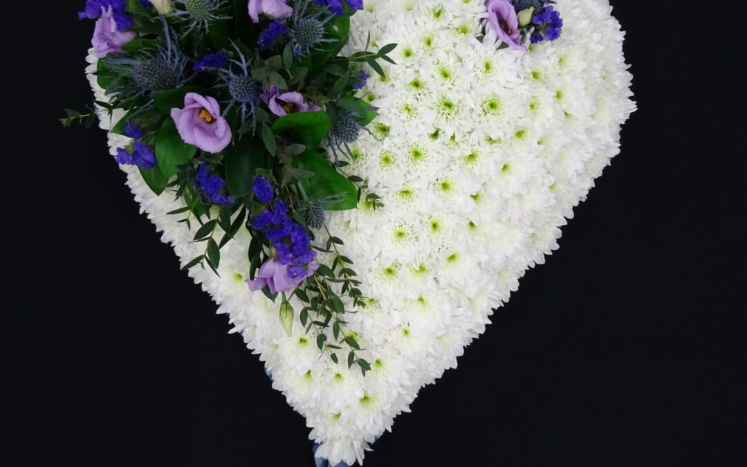 Funeral Flower Heart 3