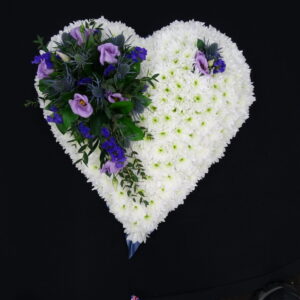 Funeral Flower Heart | Floral Heart | Funeral Wreath | Florist Aberdeen