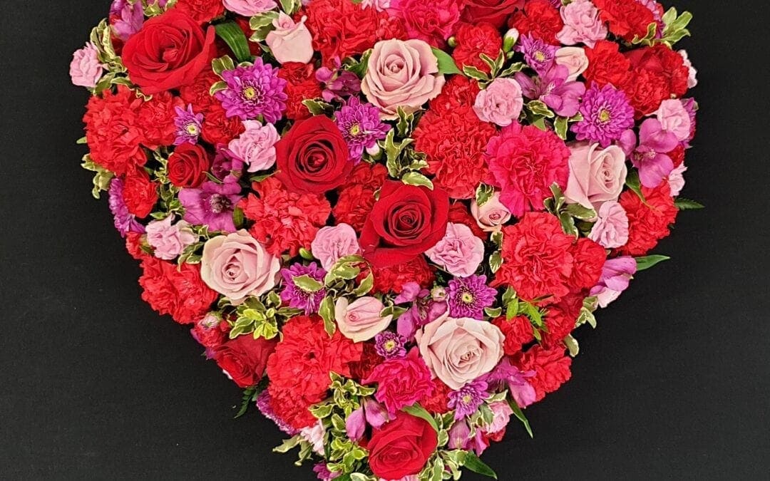 Funeral Flower Heart 31