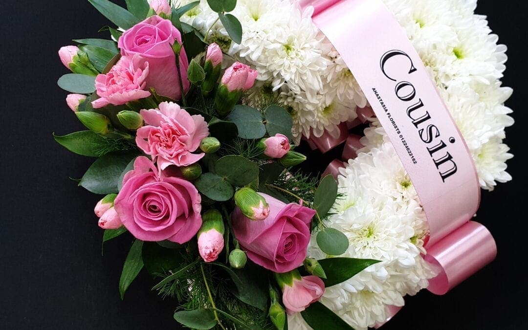 Funeral Flower Heart 5