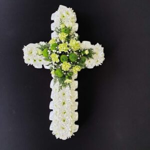 Funeral Cross | Funeral Wreath | Funeral Flower Wreath | Florist