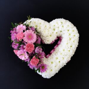 Funeral Heart| Funeral Wreath | Funeral Flower Wreath | Florist
