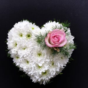 Funeral Heart| Funeral Wreath | Funeral Flower Wreath | Florist