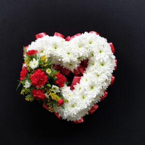 Funeral Heart| Funeral Wreath | Funeral Flower Wreath | Florist