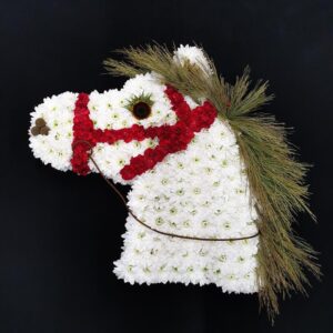 Funeral Flower Horse | Funeral Flowers Aberdeen | Florist
