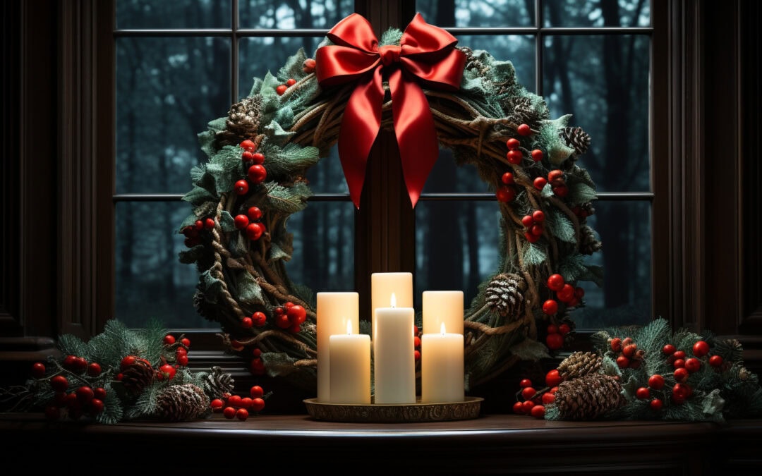 Unique Ways to Display Christmas Wreaths Indoors and Outdoors