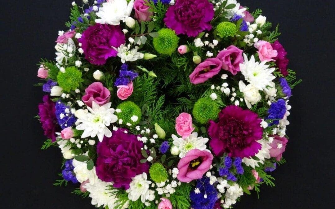 Funeral Flower Wreath 29