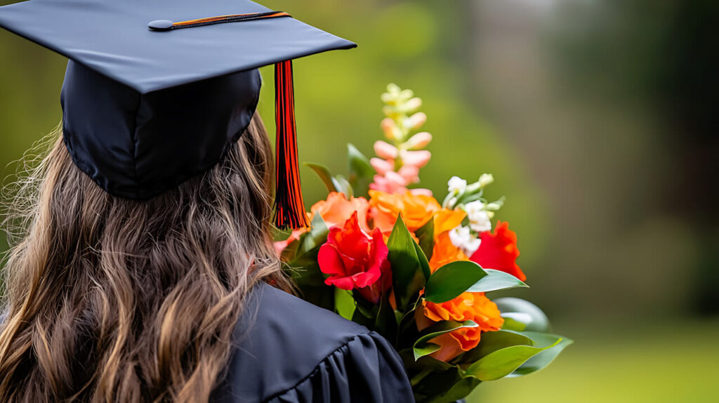 graduation flower bouquet 1