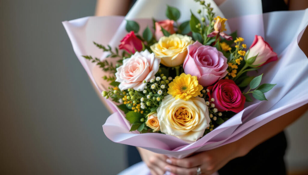 roses graduation bouquet1